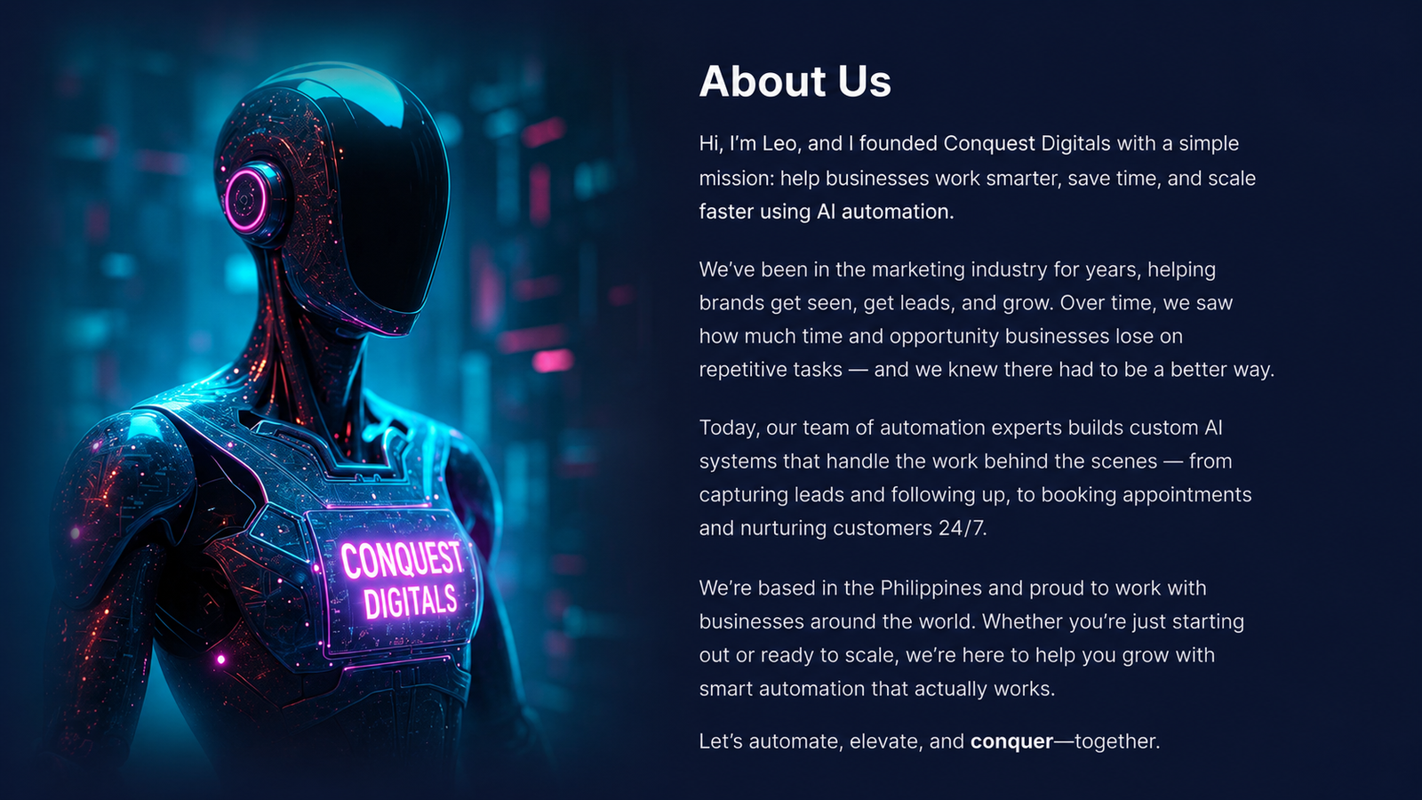 About Conquest Digitals